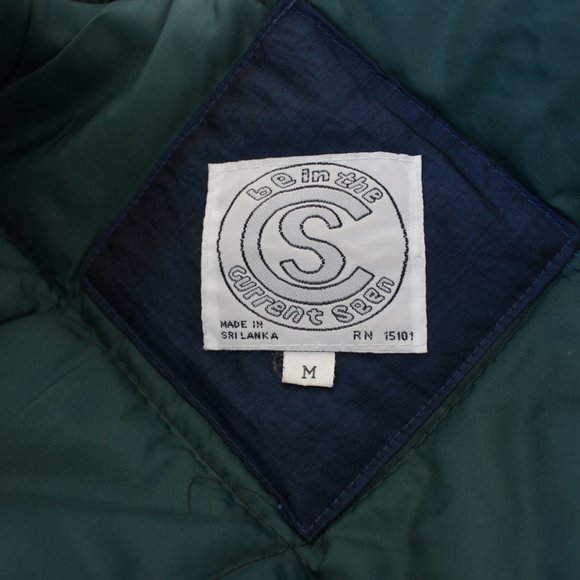 Rare Vintage BE IN THE CURRENT SEEN Puffer Jacket - Picture 8 of 8